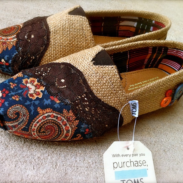 Custom Fabric upholstered Toms