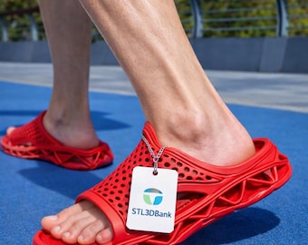 3D Printable Sandals Model – Stylish Footwear STL for Fashion