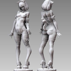 lady Jeewok Chi – Fantasy Vampire Girl – 3D Print Model STL