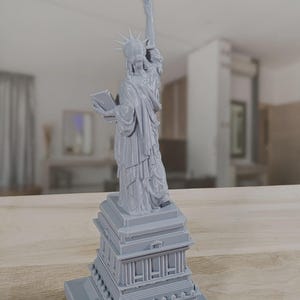 Statue of Liberty – Iconic Freedom Symbol STL 3D Print Model