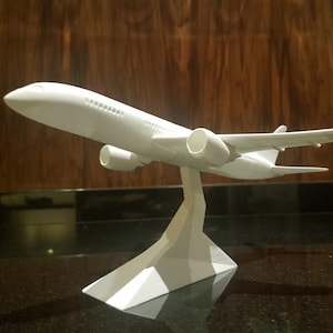 Passenger Airplane STL File – 3D Printable Commercial Jet Model