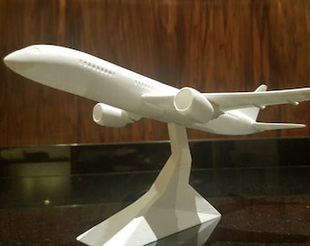 Passenger Airplane STL File – 3D Printable Commercial Jet Model