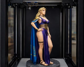Lady Exclusive Roman Woman 3D Print Model – original product