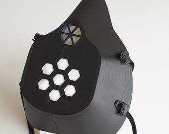 Virus Protection Mask STL – Ergonomic & Filter-Compatible Design for 3D Printing