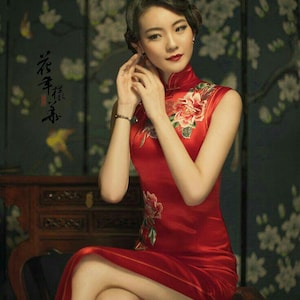 Elegante asiatische Diva – stilisiertes 3D Druck Modell STl