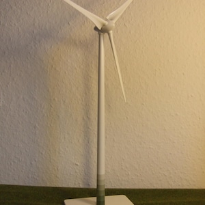 Windkraftanlage STL-Datei - 3D druckbares Modell für erneuerbare Energien
