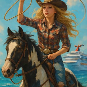 Christina Applegate - Modelo 3D de vaquera / Archivo STL coleccionable