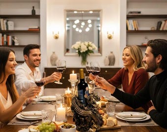 Dragon Gate – Fantasy Wine Bottle Holder STL 3D Print Model