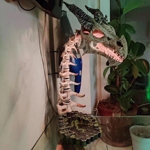 Lampada Drago Mistico STL – Modello di Luce Drago Fantasy Stampabile in 3D
