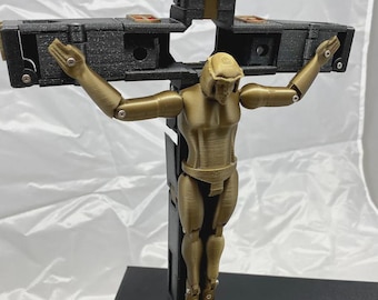 Jesus Mecha Christ– Symbolic STL 3D Model