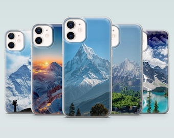 Mountain Phone Case Nature Views Cover for iPhone 18Pro, 17, 16e, 15, 14, 13, Samsung S26, S25, S24, A17, A16, A56, A36, Pixel 11, 11Pro, 10