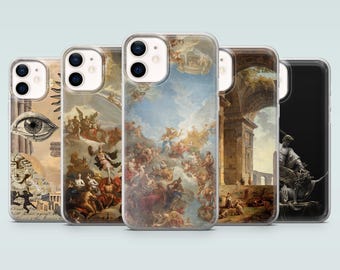 Ancient Greece Phone Case Medusa Greek Mythology Cover for iPhone 18Proe, 16, 15, 14, 13, 12, Samsung S26, S25, S24, S23, A17, A16 Pixel 11