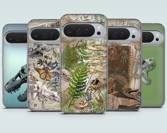 Custodia per telefono Retro Dino Vintage Dinosaur Cover per Google Pixel 11Pro XL, 10Pro, 8A, 8Pro, 7A, 7, Samsung S25, S24, S23, A16, iPhone 18Pro, 16