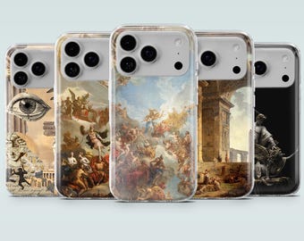 Olympians Phone Case Greek Mythology Cover for iPhone 18Pro, 17, 16e, 15, 14, 13, Samsung S26, S25, S24, A17, A16, A56, A36, Pixel 11Pro