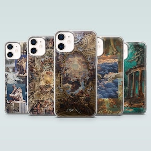 Renaissance Classic Art Phone Case Baroque Cover for iPhone 17Pro, 16, 15, 14, 13, 12, Samsung S25, S24, S23, A16, A56, A15, Pixel 10Pro XL