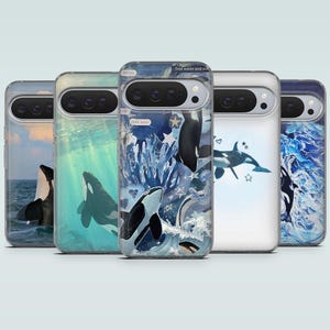 Orca Hülle für Google Pixel 10A, 10Pro, 9Pro, 9A, 9, 8Pro, 7A, 6, Samsung S26, S25, S24, A56, A36, A16, iPhone 17Pro