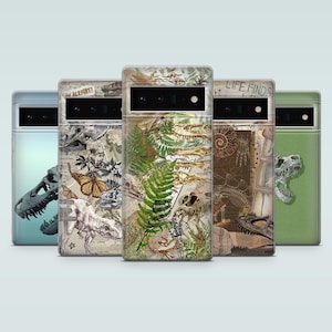 Dinosaur Phone Case Dino Animal lover Cover for Google Pixel 10Pro XL, 9Pro, 8A, 8Pro, 7A, 7, 6A, Samsung S25, S24, S23, A16, iPhone 17, 16