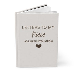 Cartas a mi sobrina mientras te veo crecer Regalo de tía y sobrina