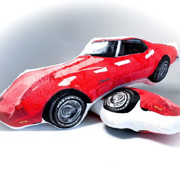 Car Shaped Pillow Etsy