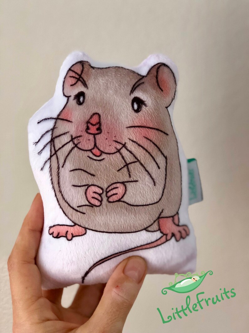 Mouse Plush Toy Mouse Shaped Pillow Pet Cute Little Critter Etsy