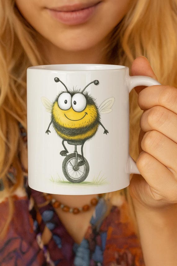 Κούπα “Bee Yourself” – Always Be Yourself | Κούπα με αστεία μέλισσα, ιδανικό δώρο για φίλους και συναδέλφους