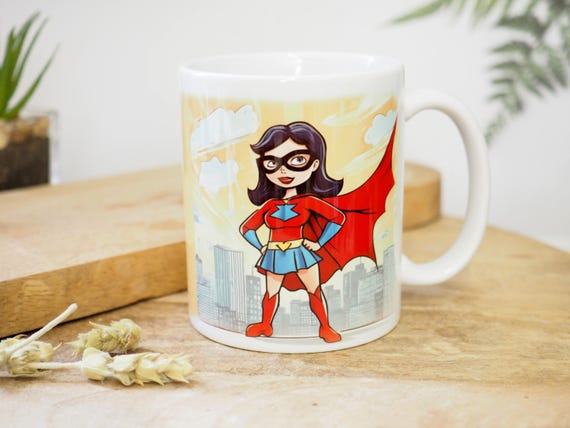 Προσωποποιημένη Κούπα για Μαμά, Super Mom