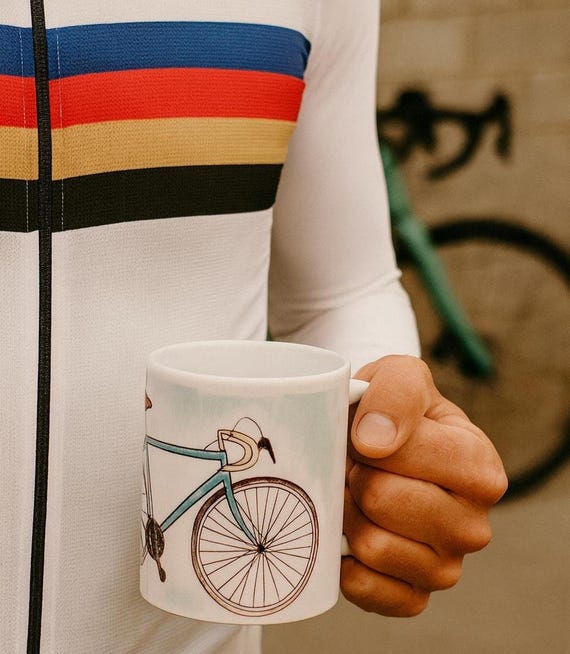 Bicycle lovers Mug  for tea or coffee