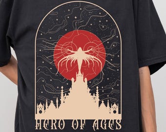Hero Of Ages Shirt, Misty Cloak Shirt, Born Of Mist Shirt, Stormlight Archive Fan Shirt, Sanderson Fan Gift, Bookish Gift, Fandom Shirt