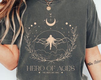 Hero Of Ages Shirt, Vin Comfort Colors Shirt, Misty Cloak Shirt, Stormlight Archive Shirt, Sanderson Fan Gift, Bookish Gift, Fandom Shirt