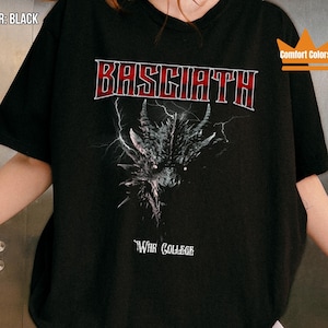 Basgiath War College Shirt, Fourth Wing Shirt, Vintage Dragon Rider Shirt, Tairn and Violet Sorrengail, Bookish shirt, Reading shirt