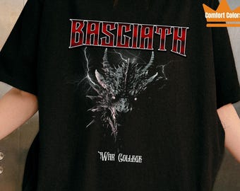 Basgiath War College Shirt, Vintage Dragon Rider Tee