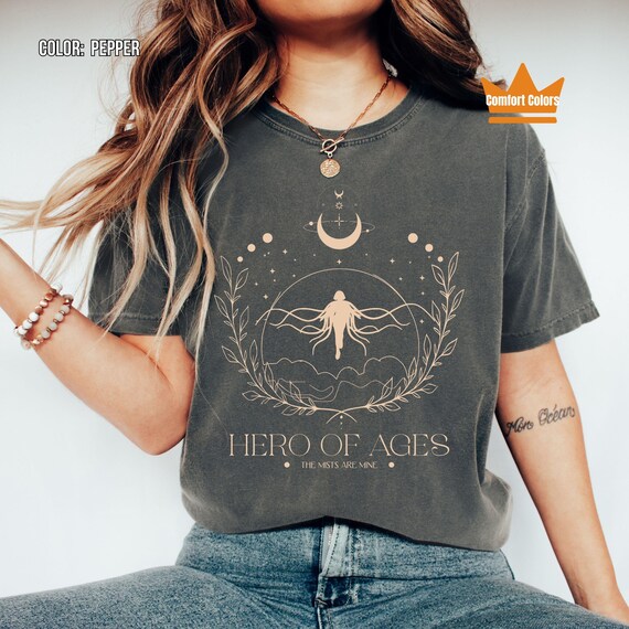 Hero Of Ages Shirt, Vin Comfort Colors Shirt, Misty Cloak Shirt, Stormlight Archive Shirt, Sanderson Fan Gift, Bookish Gift, Fandom Shirt