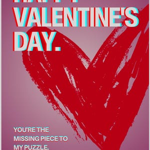 Heart valentines image