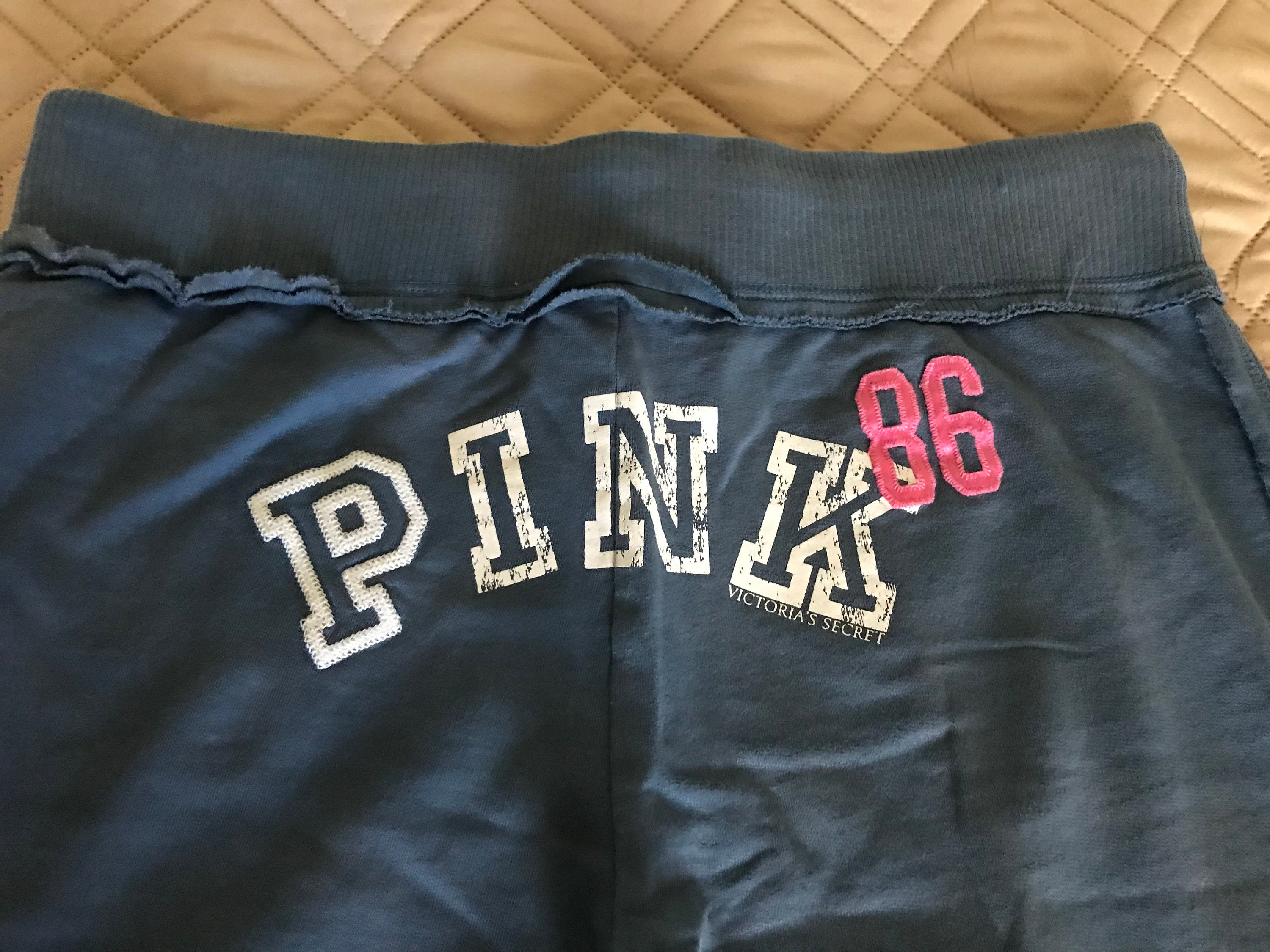 Vintage Pink Victorias Secret Capri Sweatpants 