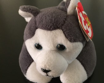 Vintage 1996 ty Nanook the Dog Beanie Baby
