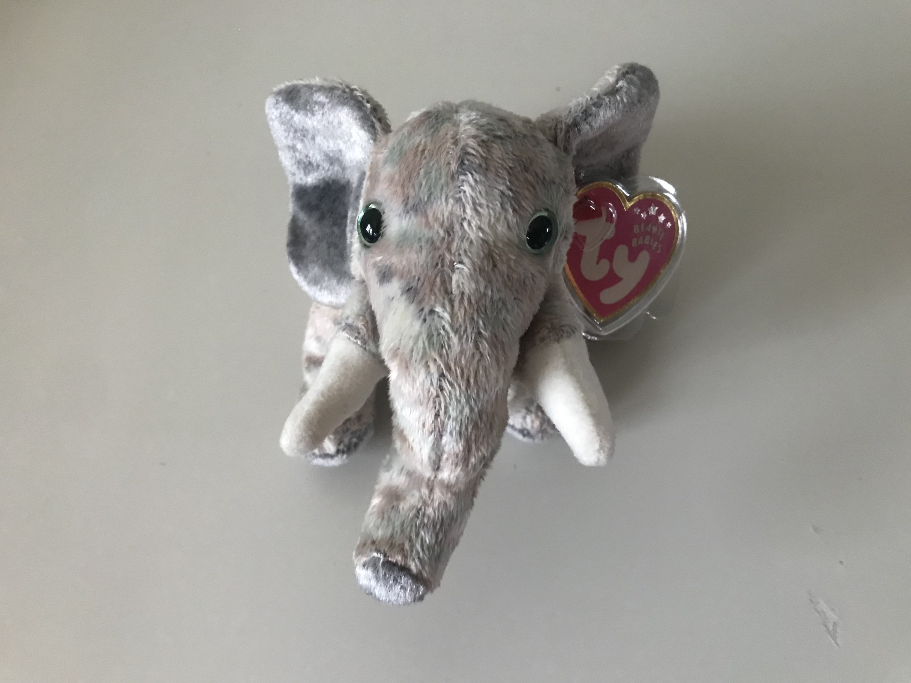 TY Beanie Baby - POUNDS The Elephant Collectible Plush Toy With Tag