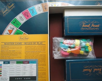Vintage Trivial Pursuit - Master Game - Genus Edition