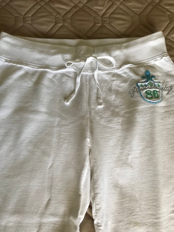 Pink capri online sweatpants