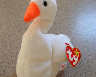 Vintage 1996 Ty Gracie the Swan Beanie Baby