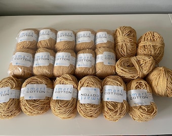 Lot of 20 Skeins Berroco Smart Cotton Yarn
