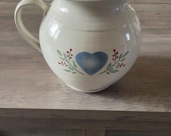 Vintage Pottery Pitcher