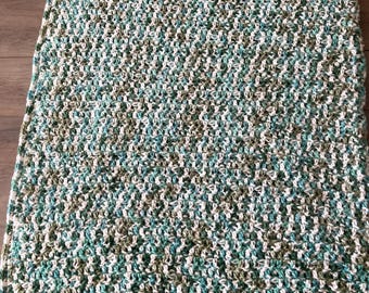 Hand Crocheted Afghan - Blanket - Throw