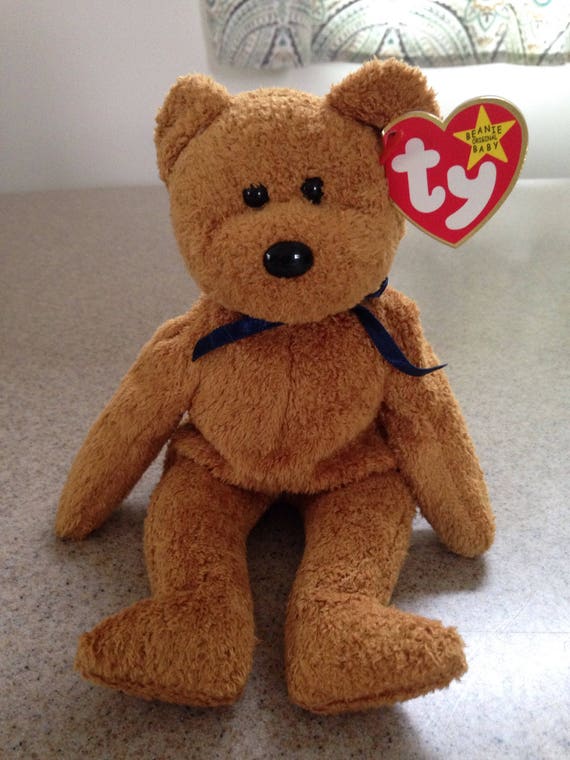 1999 TY Original Beanie Baby Fuzz Plush Toy Collectible With ERRORS FREE SHIP