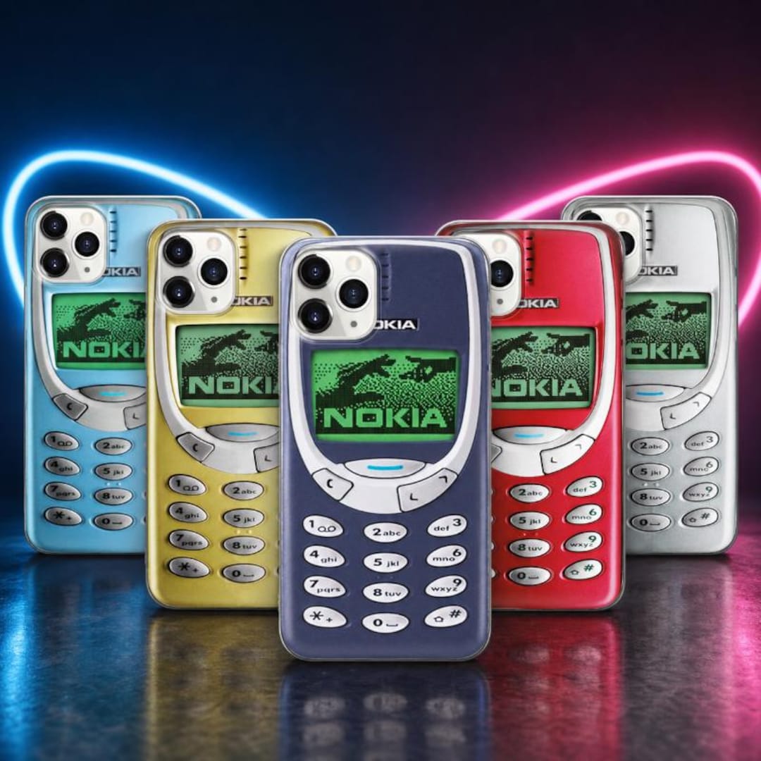 カナ Old Nokia 3310 Phone Case Retro iPhone Case 17 Promax 16pro 15