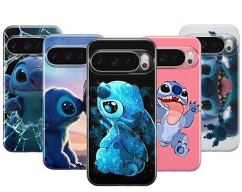 Stich Disney Phone Case Alien Cartoon Google Pixel Case 10 ProXL 9 Pro 8 7 Samsung Galaxy Cases S25 S24 S23 S22 S21 S20 Ultra Plus