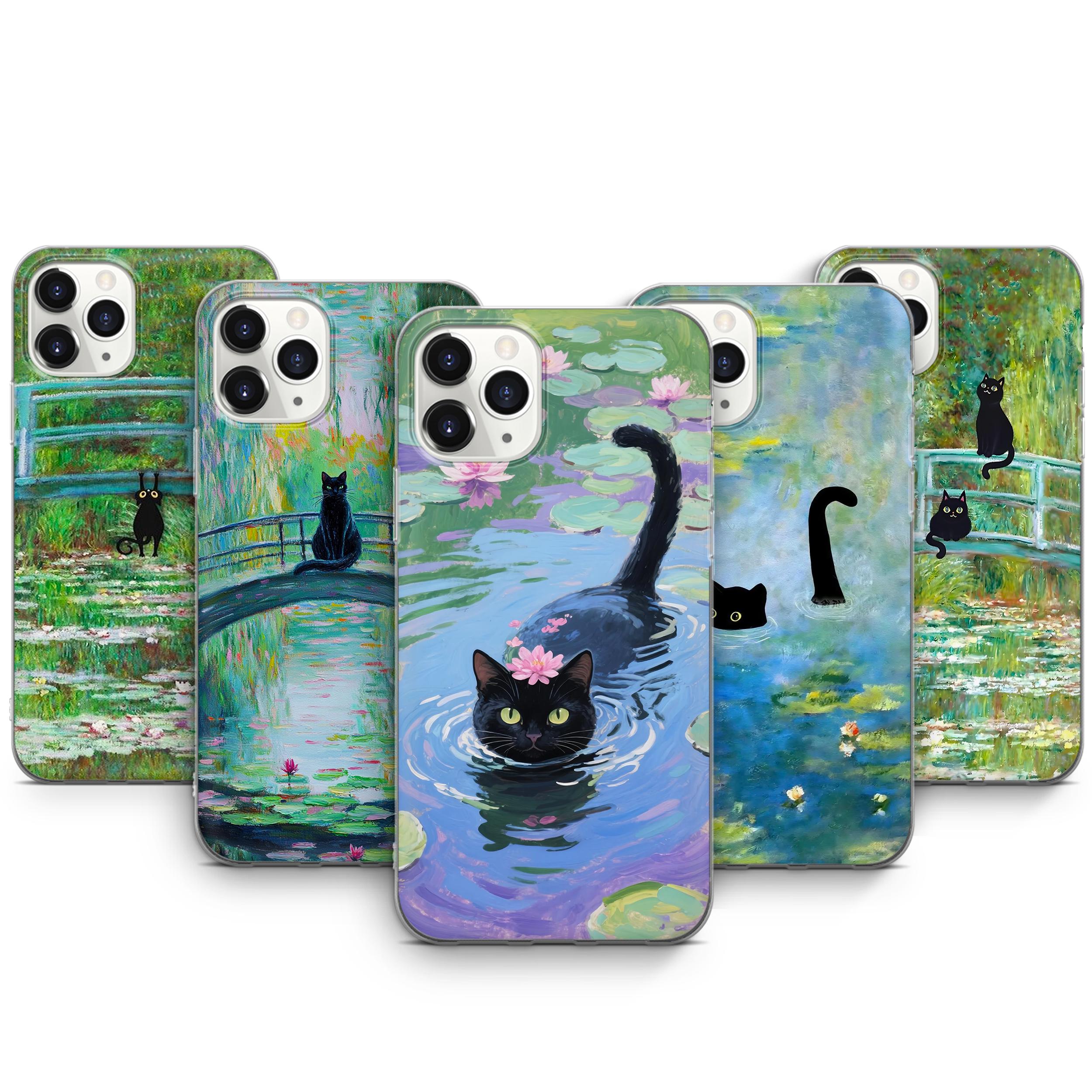 Kitty Cat Avec Lunettes – Coque Silicone Pour écouteurs,超mignon Et Pratique