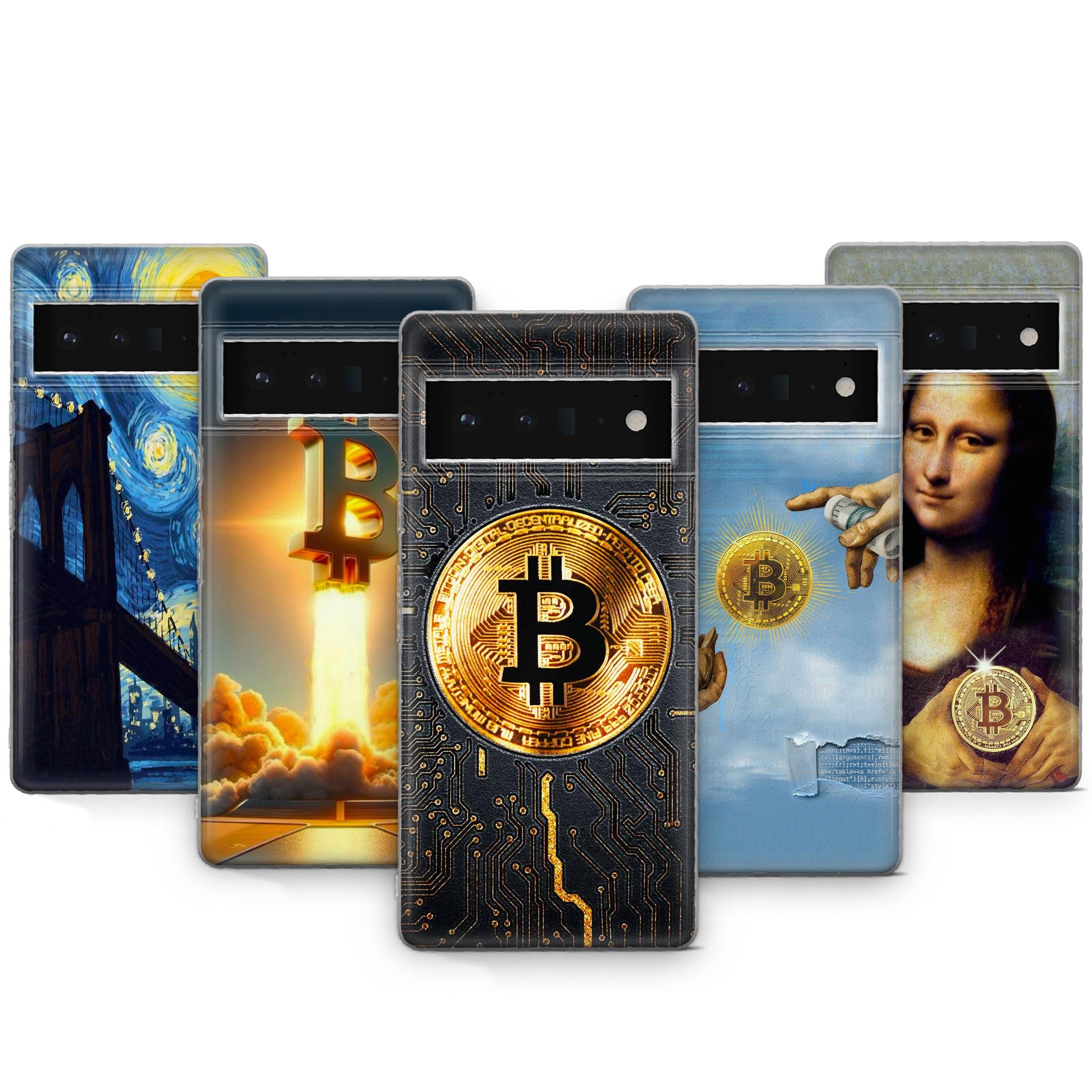 Bitcoin Meme Phone Case Crypto Finace Money iPhone Case 17 ProMax 16Pro 15  Plus 14 13 Mini 12 11 X XS & Pixel Cases 10ProXL 9 Pro 8