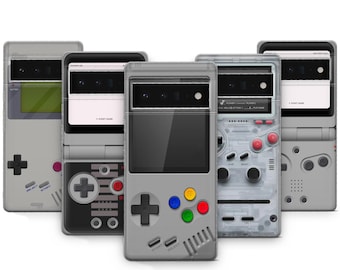 Old Video Game Phone Case Retro Gamepad Google Pixel Case 10 ProXL 9 Pro 8 7 Samsung Galaxy Cases S25 S24 S23 S22 S21 S20 Ultra Plus