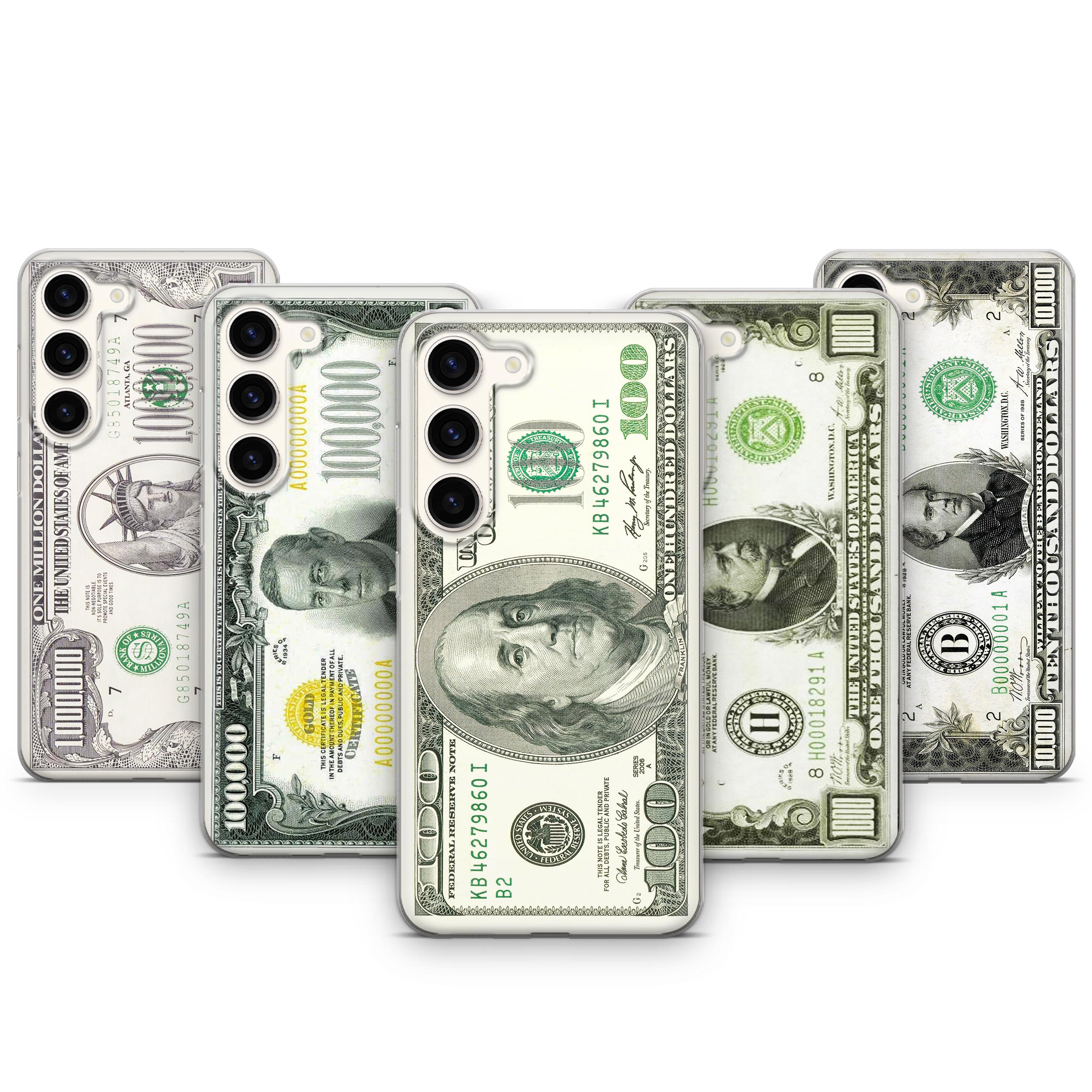 ドル 携帯ケース お金 現金 100枚紙幣 Samsung Galaxyケース S25 Ultra S24 Plus S23FE S22 S21  S20 A17 A16 A15 A26 A25 A36 A35 A55 A56 - Etsy 日本