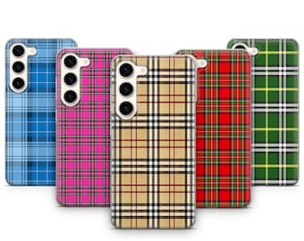 Capa de celular xadrez xadrez vintage estética para Google Pixel 10 ProXL 9 Pro 8 7 Samsung Galaxy S25 S24 S23 S22 S21 S20 Ultra Plus